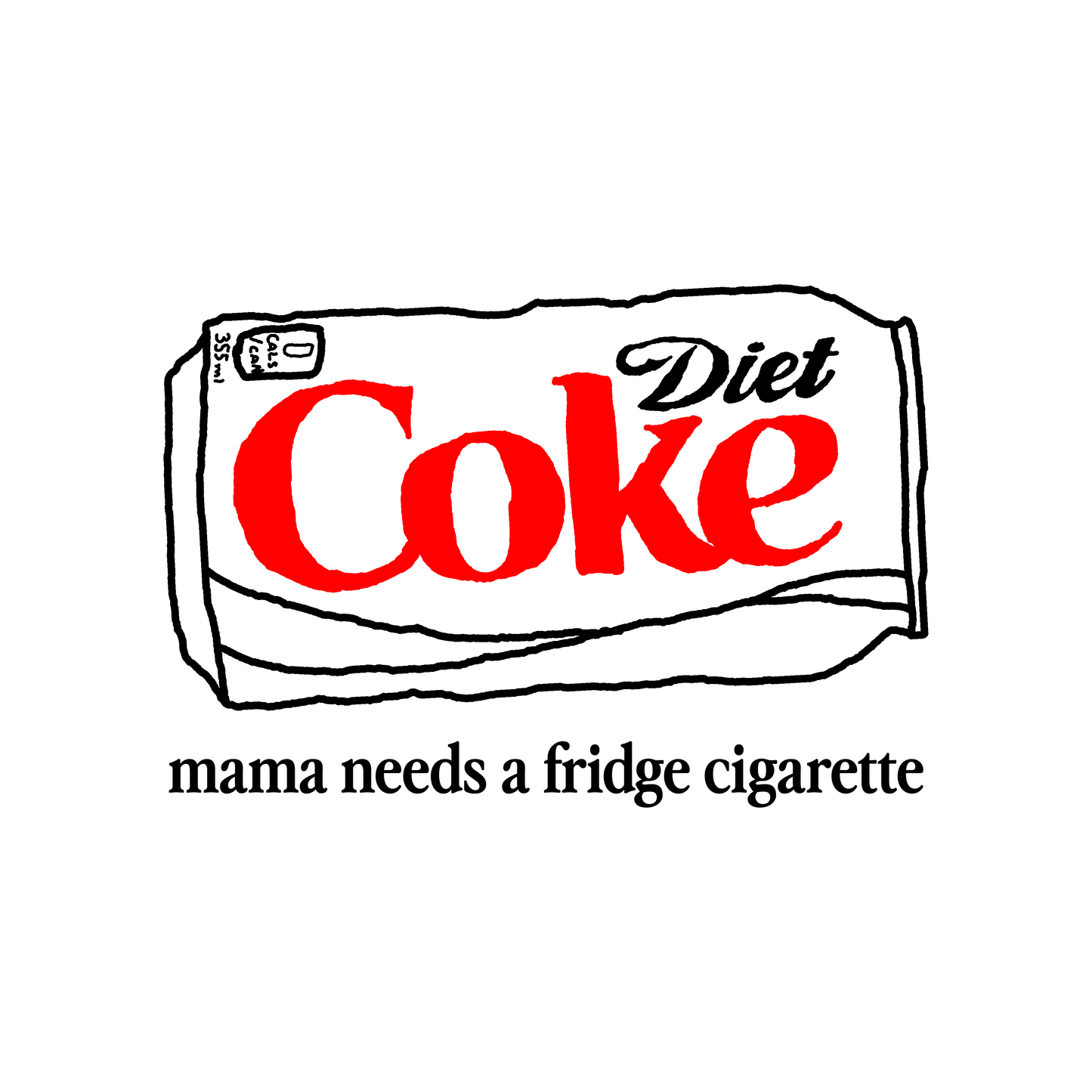 Fridge Cigarette Tee (COKE)